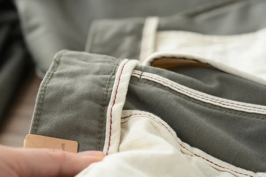 ✪ Retro - 100% Cotton Woven Twill Casual Straight Taper Chino ✪