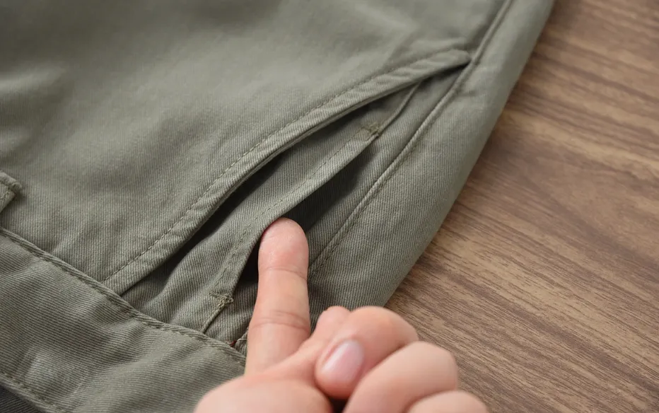 ✪ Retro - 100% Cotton Woven Twill Casual Straight Taper Chino ✪