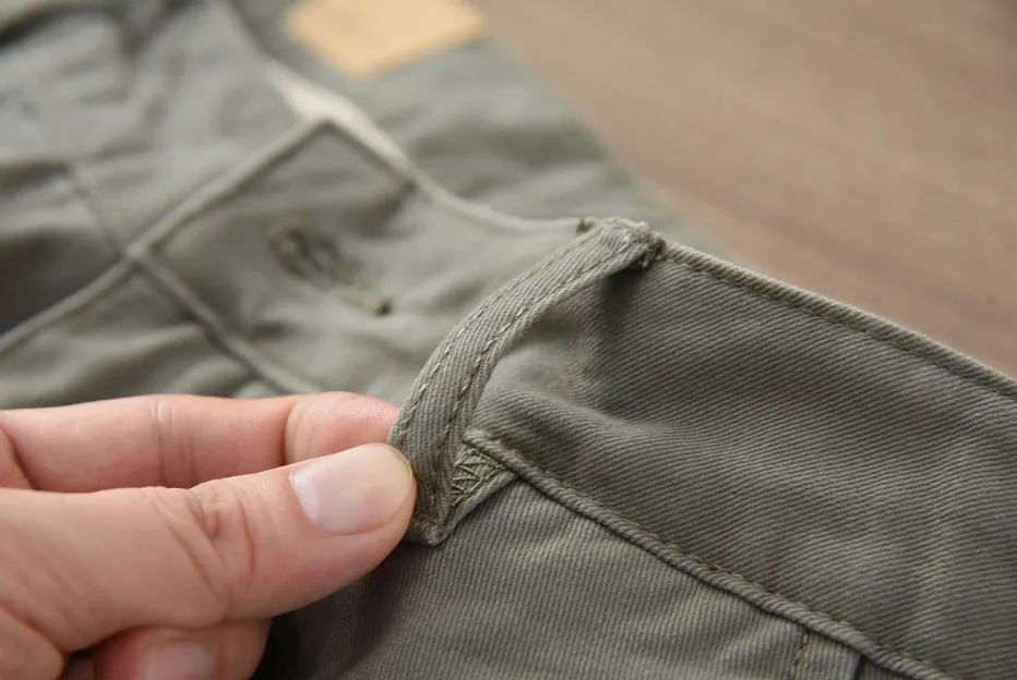 ✪ Retro - 100% Cotton Woven Twill Casual Straight Taper Chino ✪