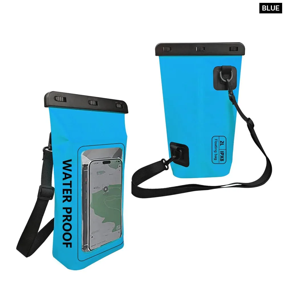 2l Waterproof Mobile Phone Bag for Outdoor Water Activities