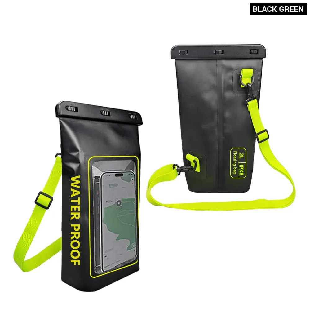 2l Waterproof Mobile Phone Bag for Outdoor Water Activities