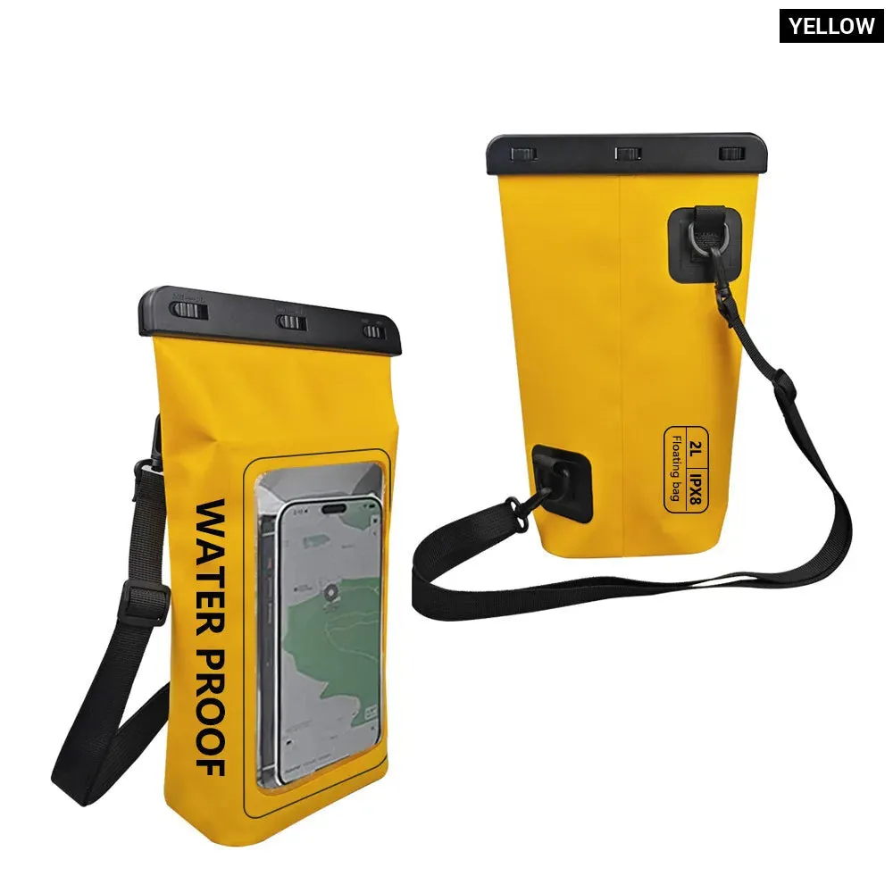 2l Waterproof Mobile Phone Bag for Outdoor Water Activities
