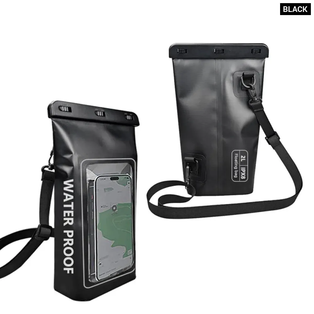 2l Waterproof Mobile Phone Bag for Outdoor Water Activities