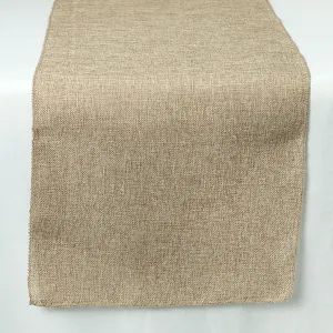 72" Faux Jute Table Runner: Natural