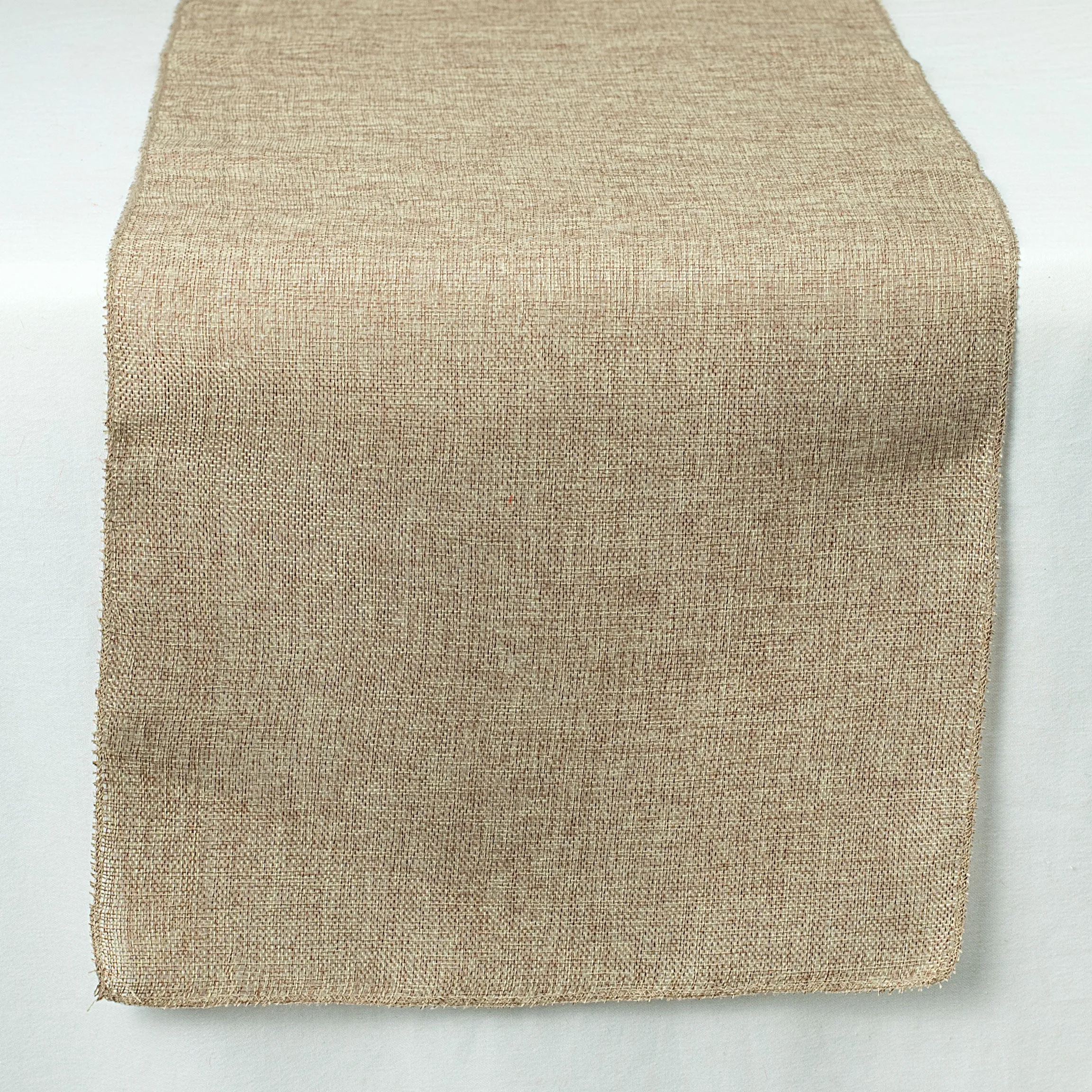 72" Faux Jute Table Runner: Natural