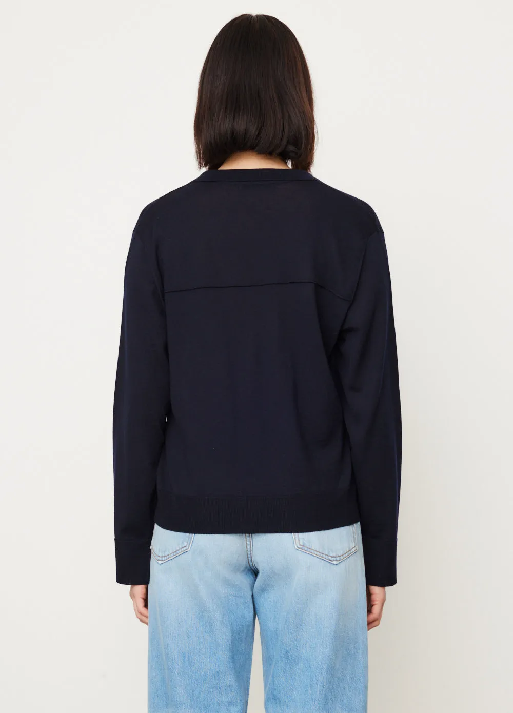 Amor Collared Knit Sweater