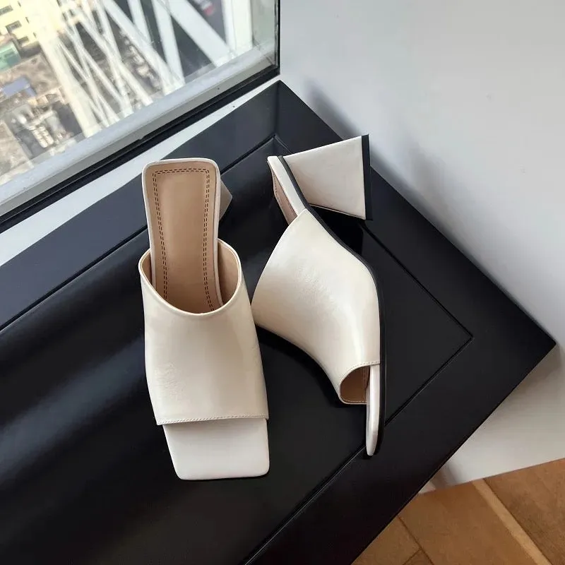 Arese Leather Heels