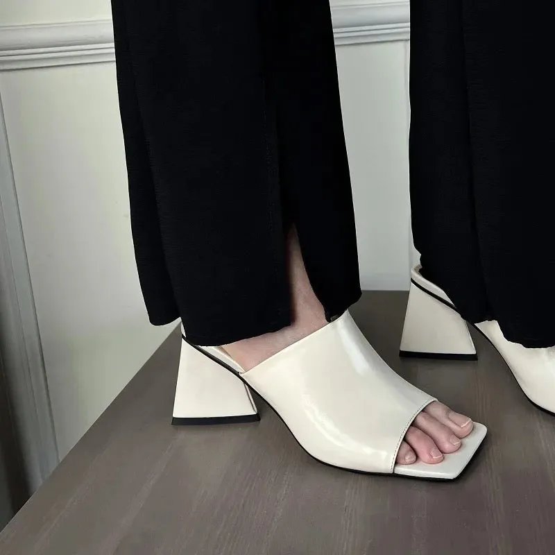 Arese Leather Heels