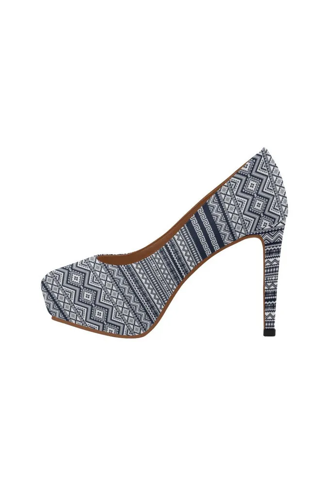 Aztec High Heels