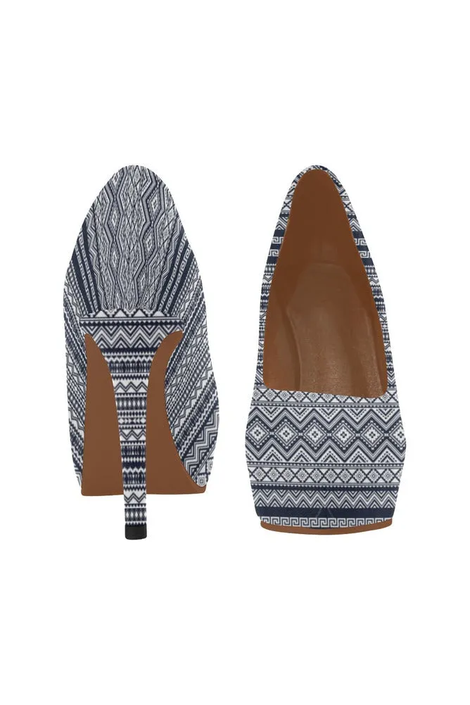 Aztec High Heels
