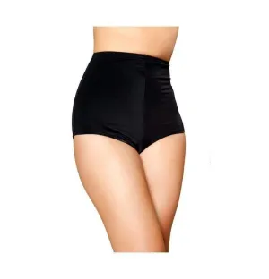 Black High-Waist Shorts