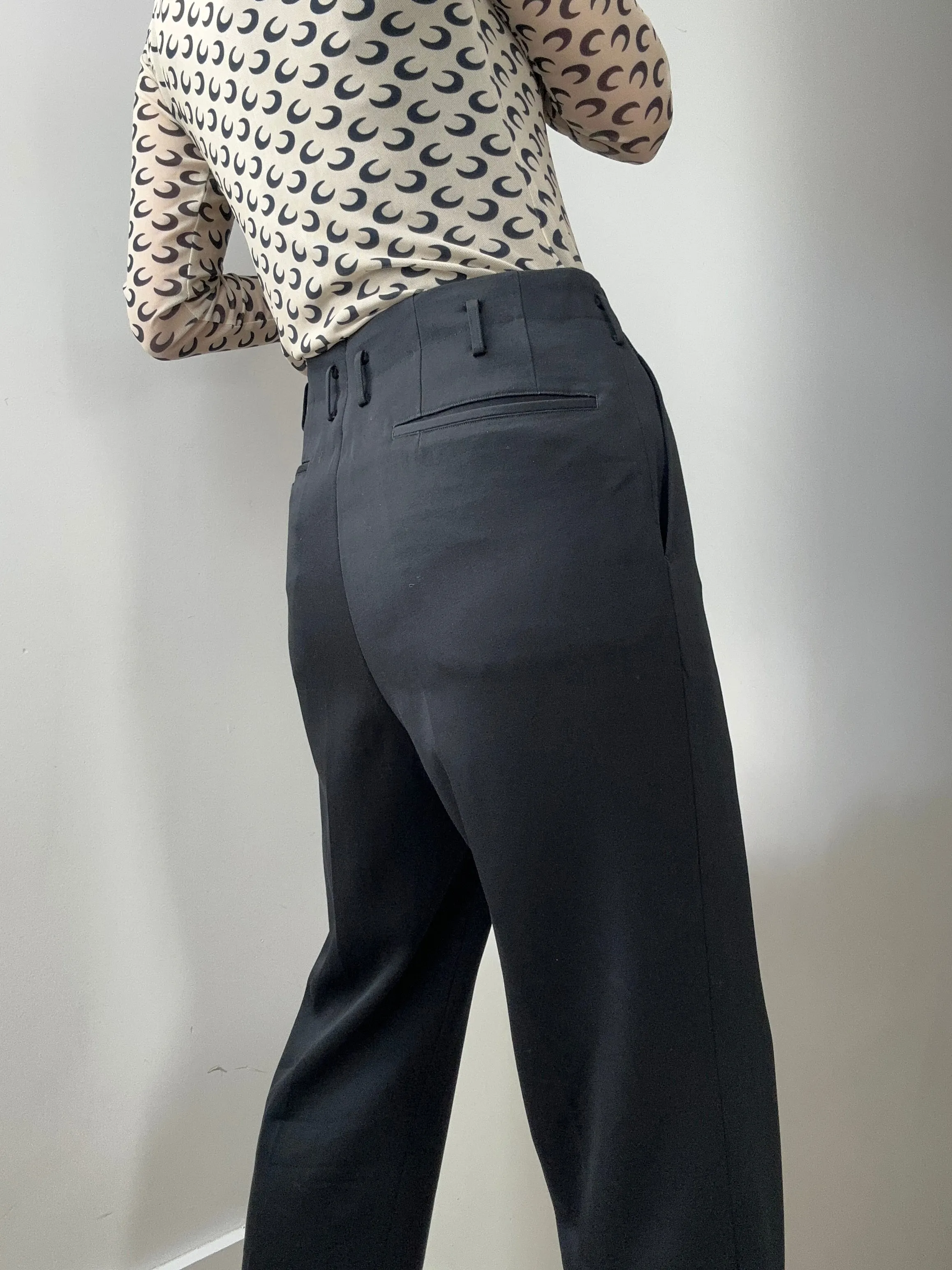 Black Vintage Pants Small