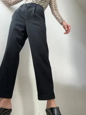 Black Vintage Pants Small