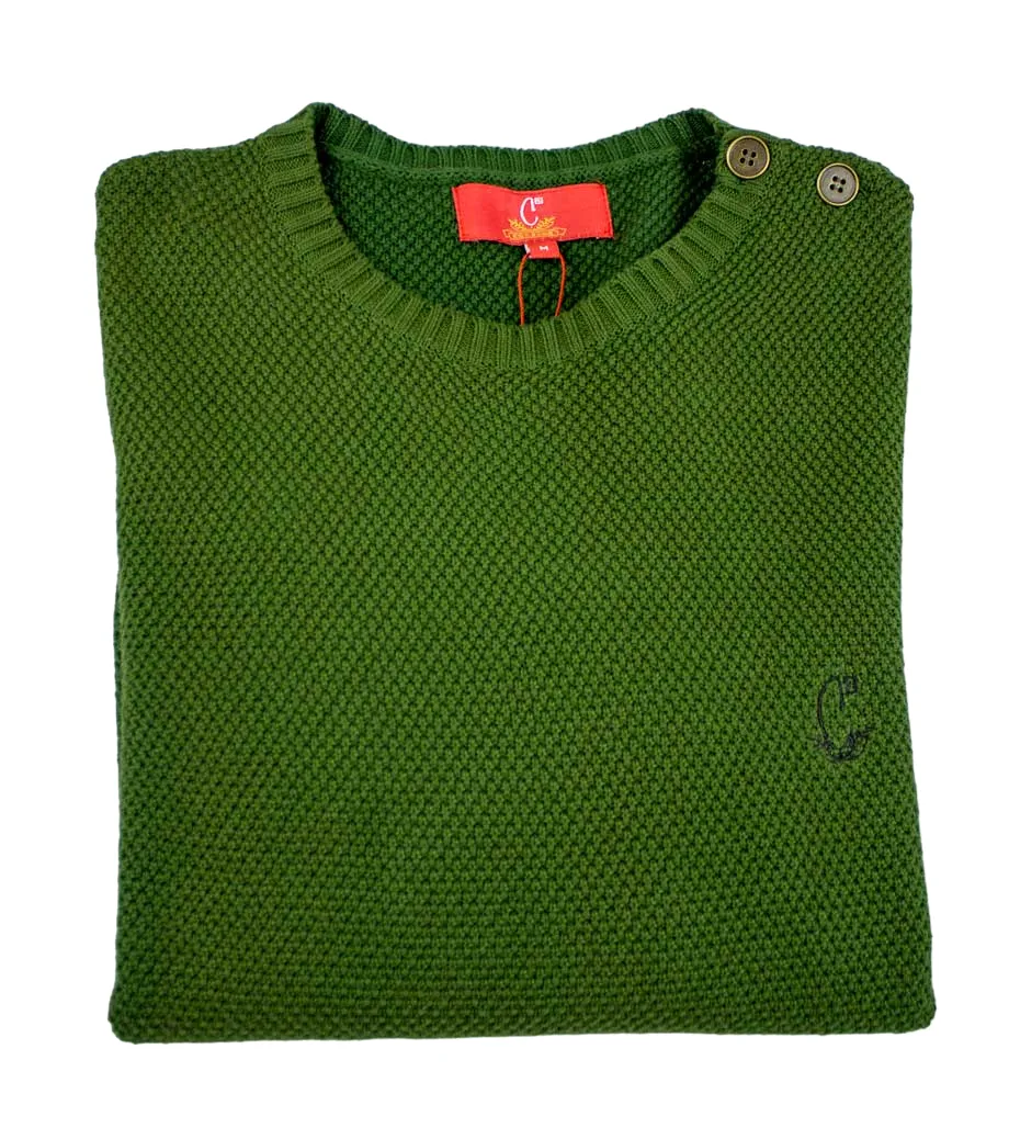 Carducci C2squared Bottle Green Sweater