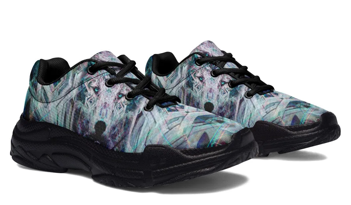 Crystal Wolf Chunky Shoes