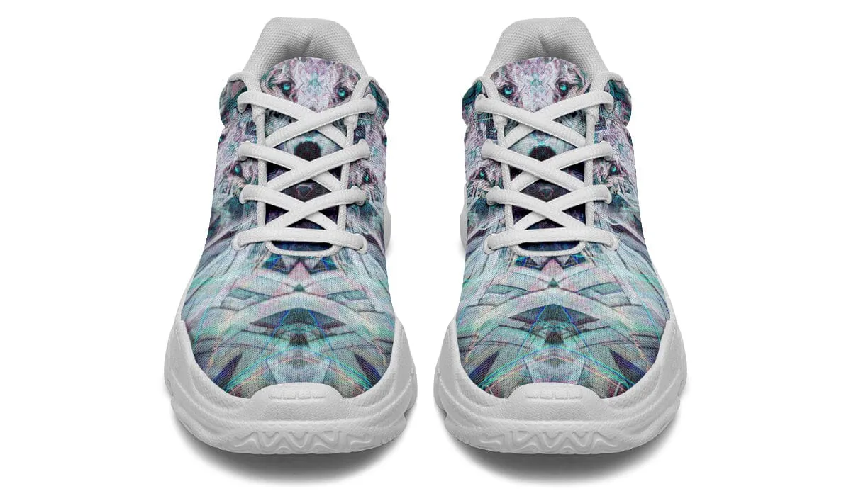 Crystal Wolf Chunky Shoes