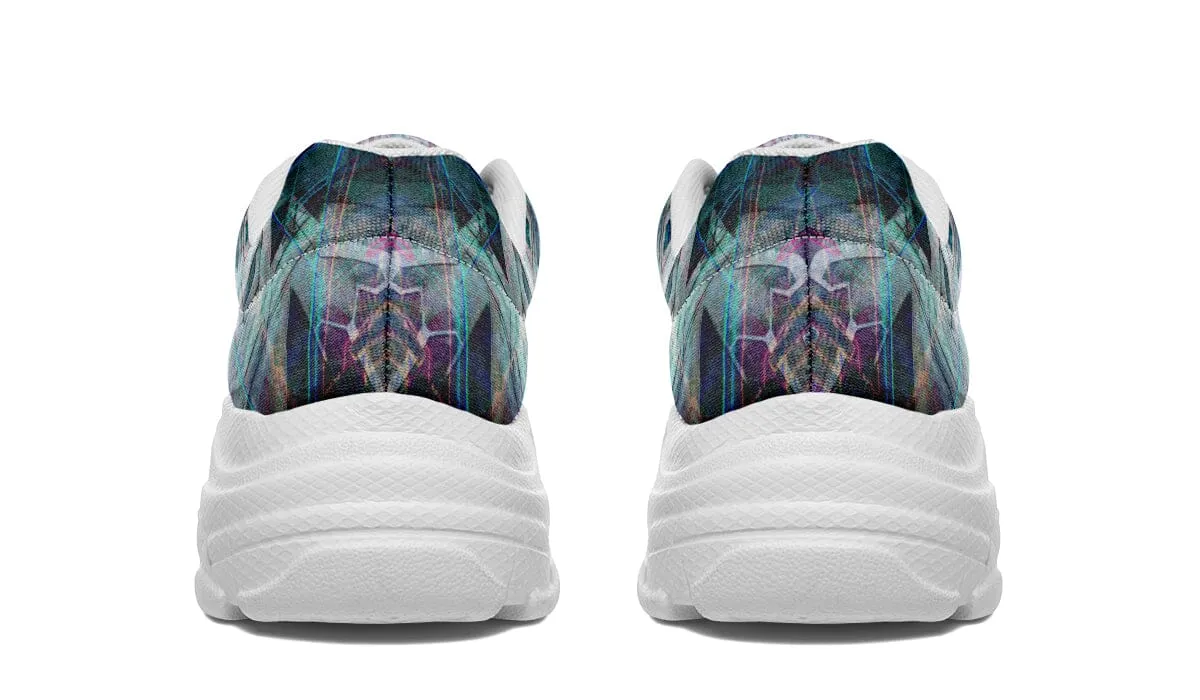 Crystal Wolf Chunky Shoes