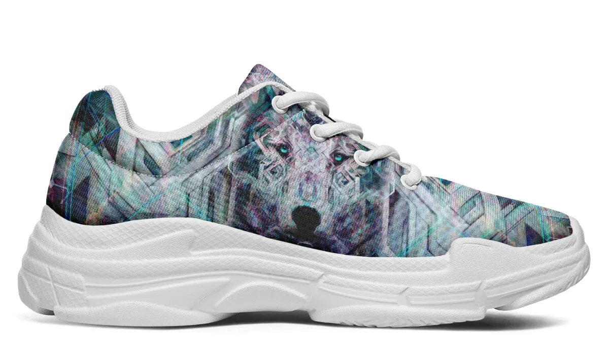 Crystal Wolf Chunky Shoes