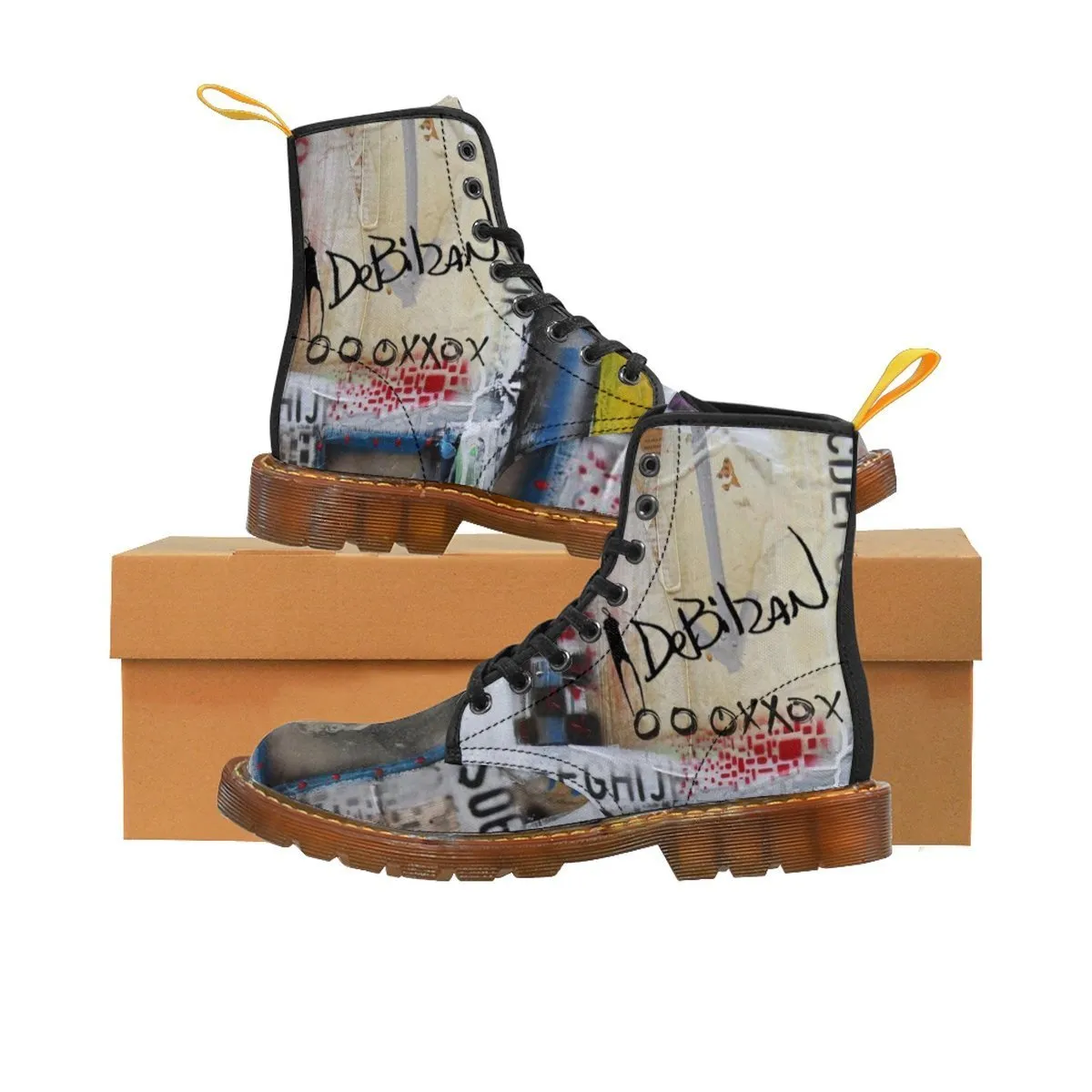 DeBilzan - OXXO Men's Canvas Boots