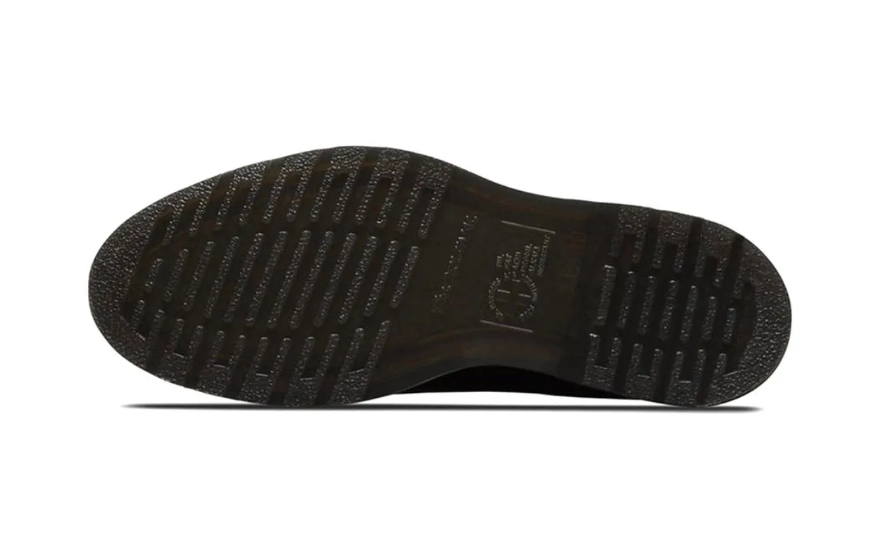 Dr. Martens Fawkes Black Polished Smooth 5 Eyelet Shoe