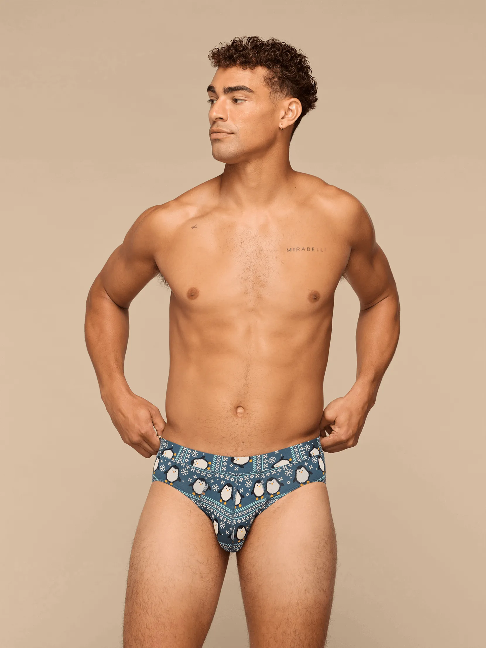 FeelFree Hip Brief | Penguin Sweater