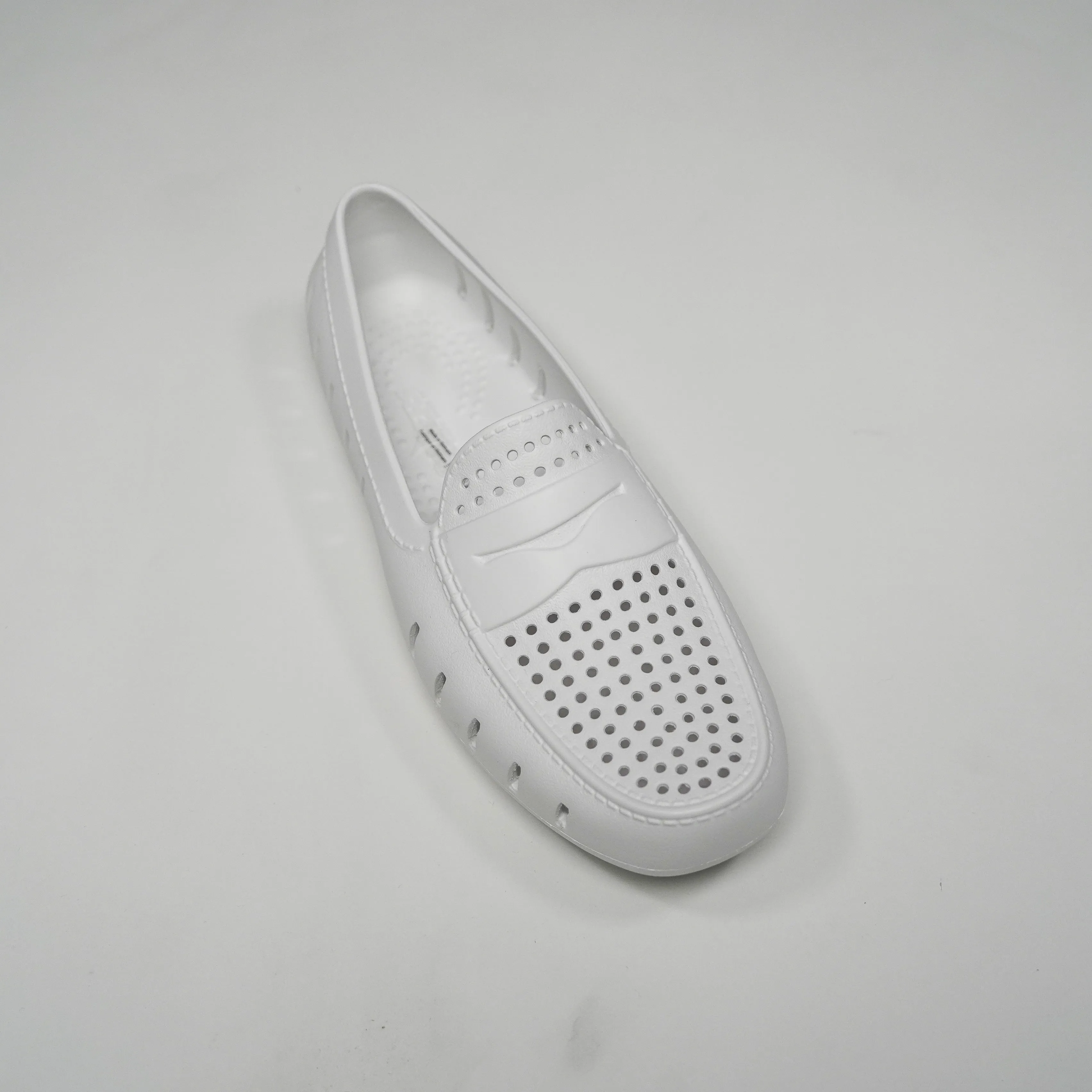 Floafers | Men's Country Club Driver | Bright White/ Harbor Mist
