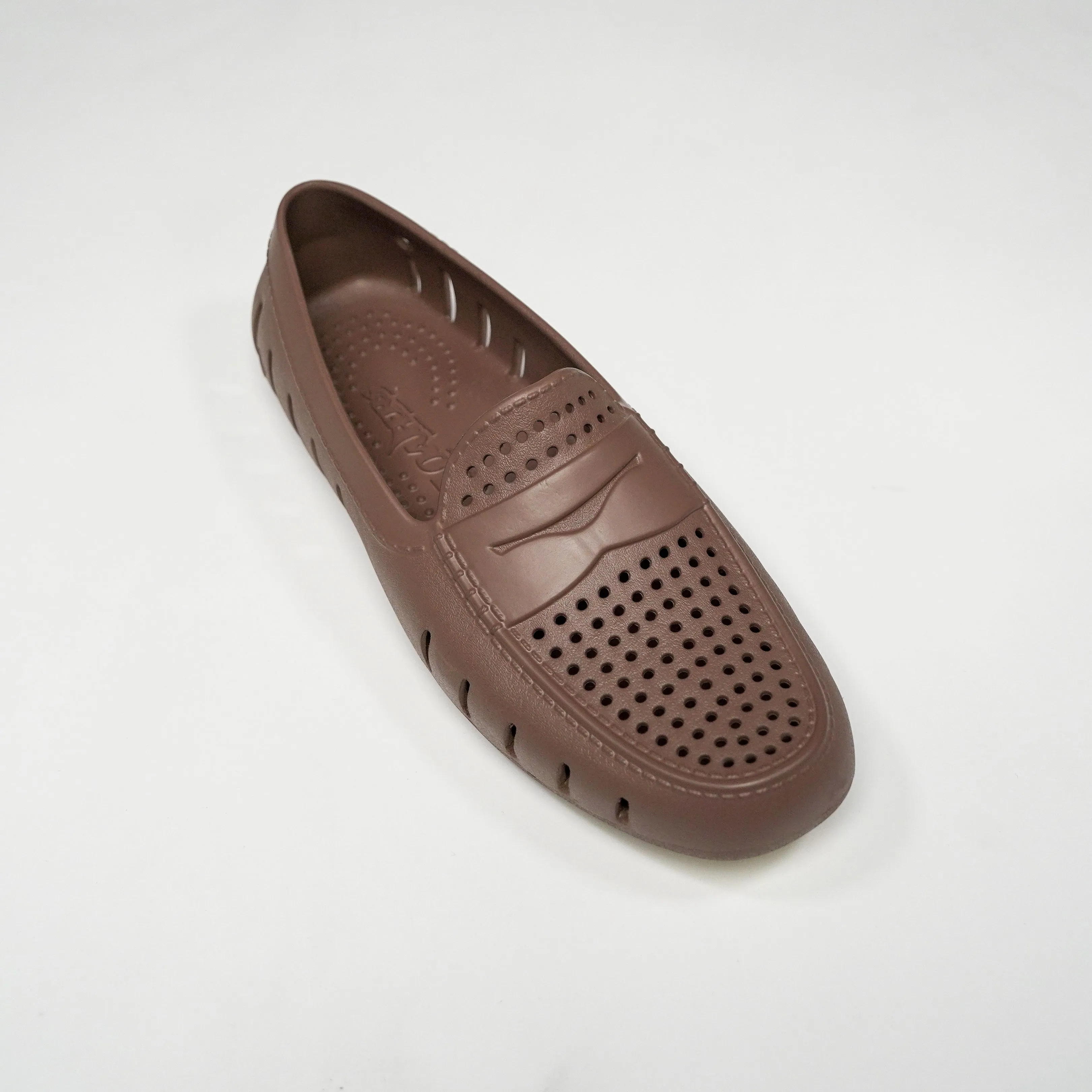 Floafers | Men's Country Club Driver | Driftwood Brown/Coconut