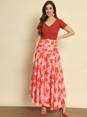Floral Printed Palazzo