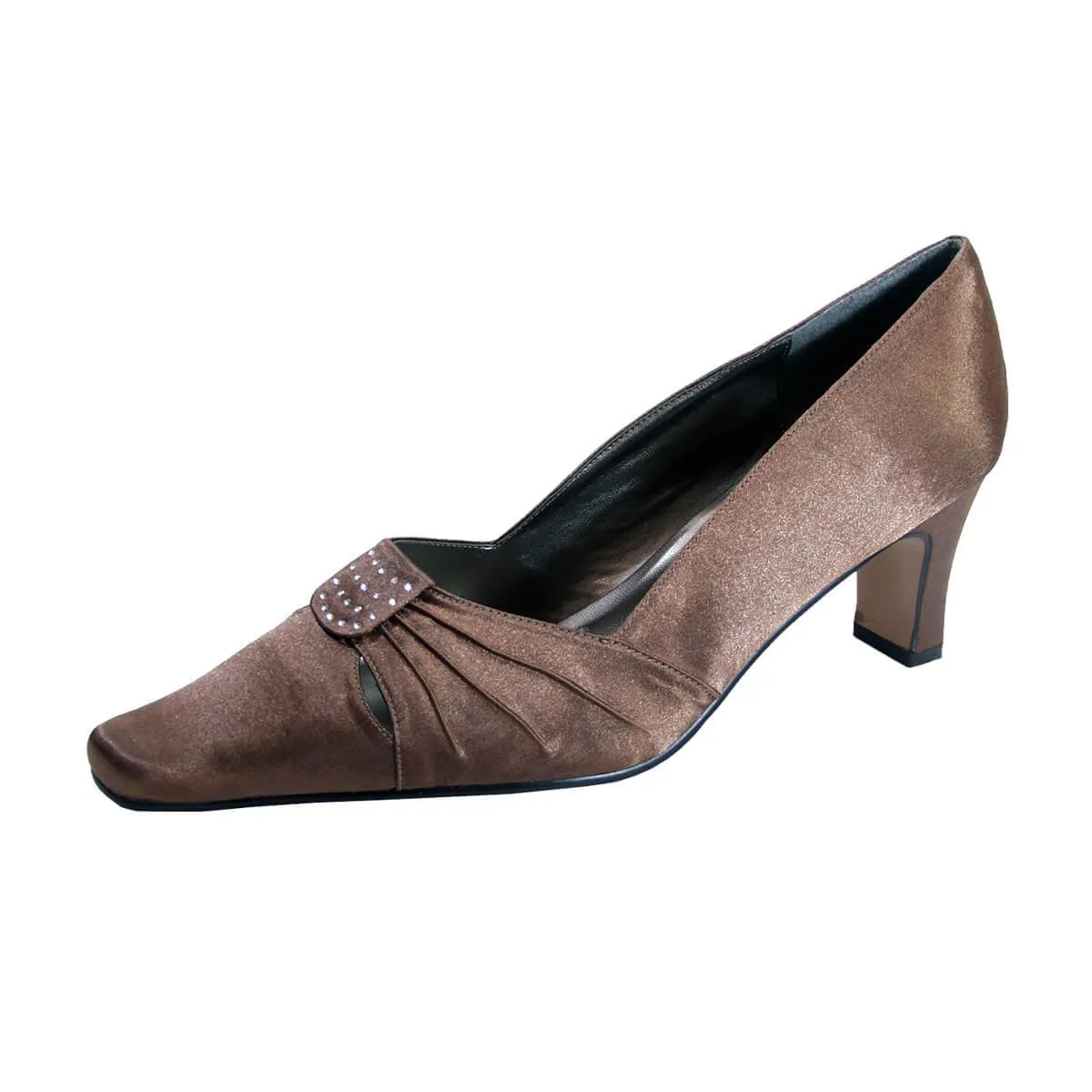 FLORAL Reina Women's Wide Width Satin Dress Shoes