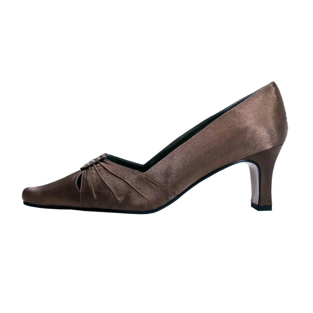 FLORAL Reina Women's Wide Width Satin Dress Shoes