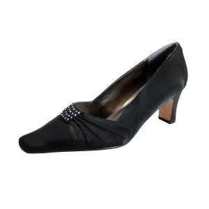 FLORAL Reina Women's Wide Width Satin Dress Shoes