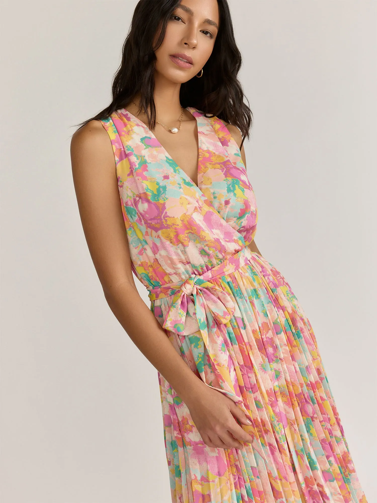 Flying Tomato Belted Floral Wide Leg Jumpsuit - Brands We Love