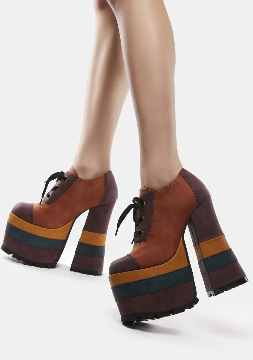Funky Sole 2.0 Platform Oxfords