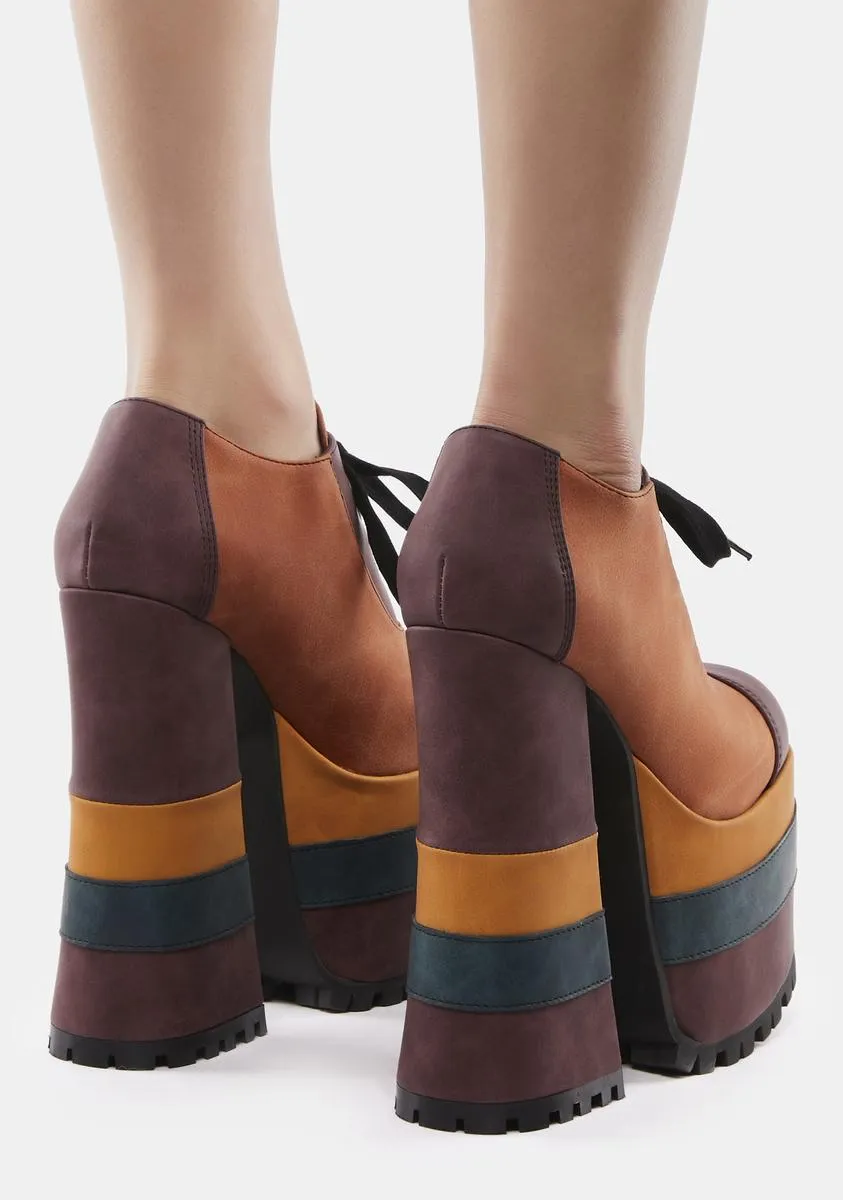 Funky Sole 2.0 Platform Oxfords