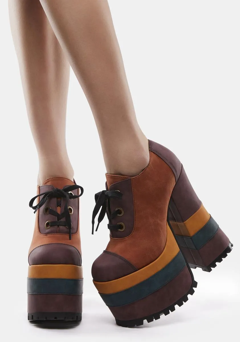 Funky Sole 2.0 Platform Oxfords