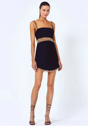 GAUDY DRESS BLACK
