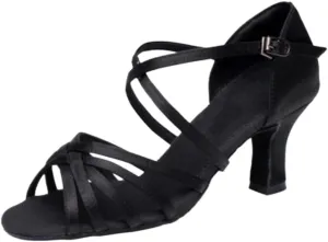 High Heels High-Heeled Latin Dance Shoes for Women and Girls Soft Ballroom Dance Sandals for Tango and Salsa