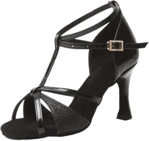 High Heels Women's Latin Dance Shoes Soft Flip-Flops for Ballroom, Tango, and Salsa Dancing