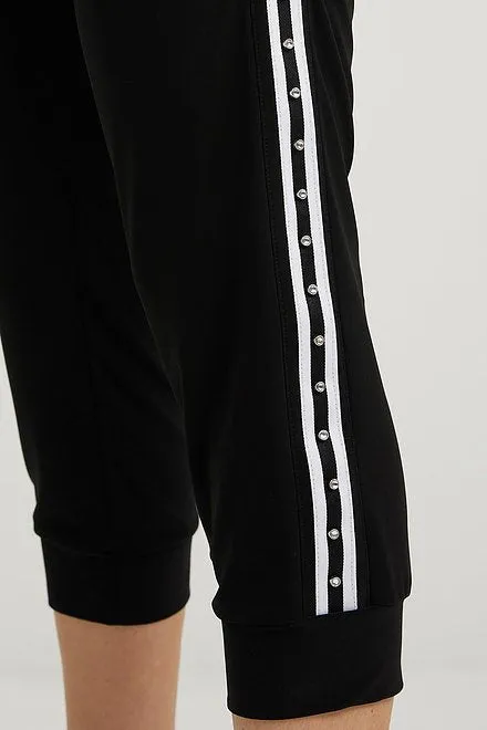 JOSEPH RIBKOFF 222138 Striped Trim Pant