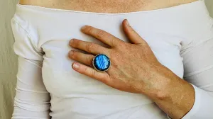 Labradorite Ring. Size 7