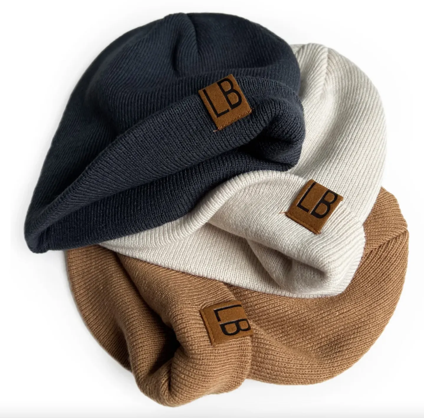 Little Bipsy - Knit Beanie in Froth