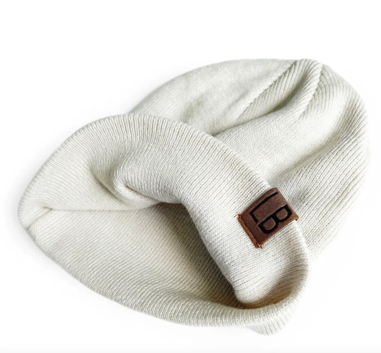 Little Bipsy - Knit Beanie in Froth