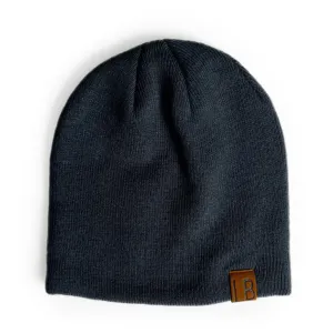Little Bipsy - Knit Beanie in Navy (L)