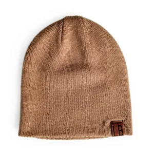 Little Bipsy - Knit Beanie in Nutmeg