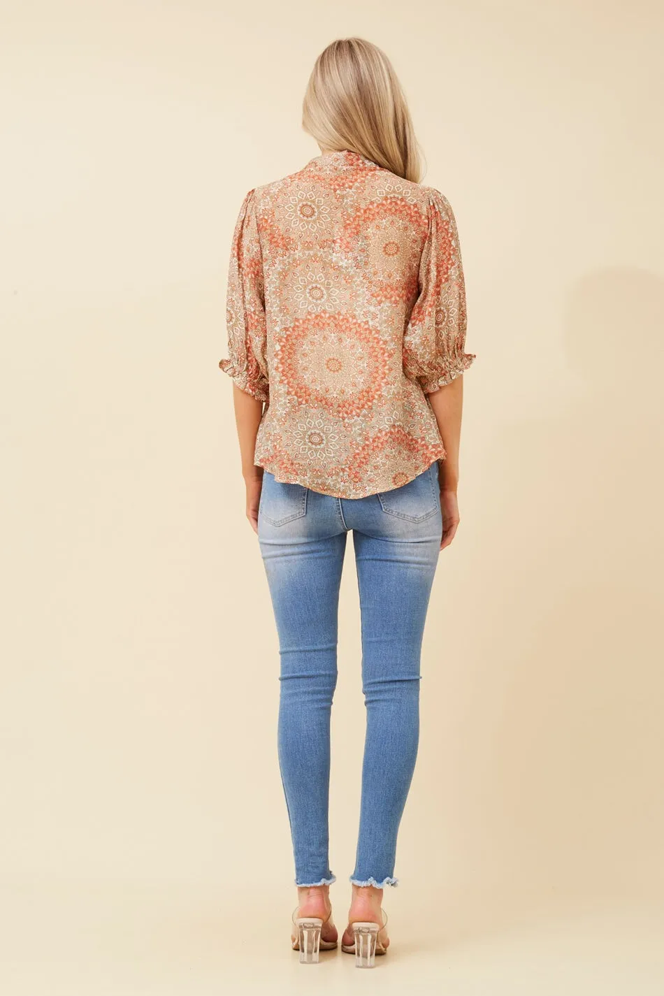 LONDYN MANDELA PRINT SHIRT