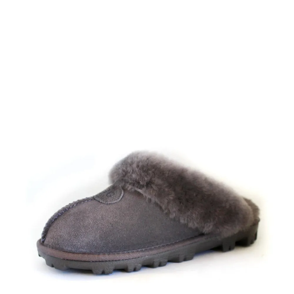 Luxy Wool Scuff - Grey
