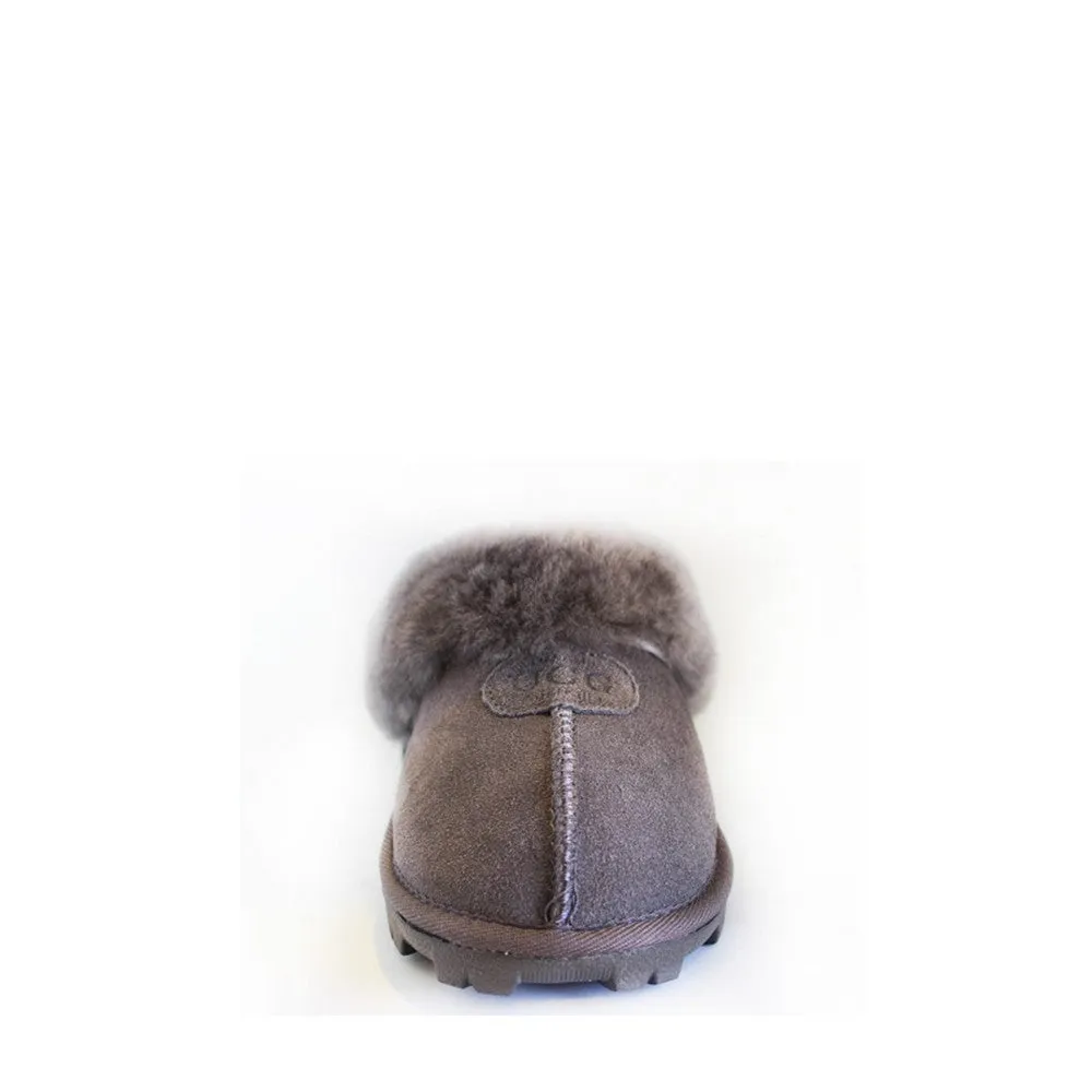 Luxy Wool Scuff - Grey