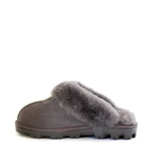 Luxy Wool Scuff - Grey