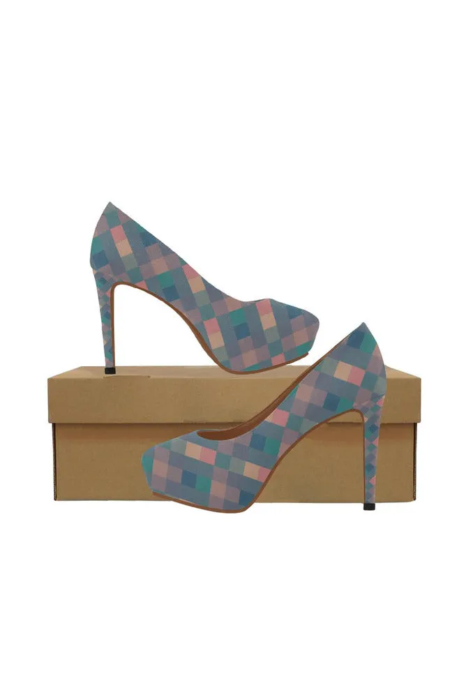 Pastel Pixels Women's High Heels