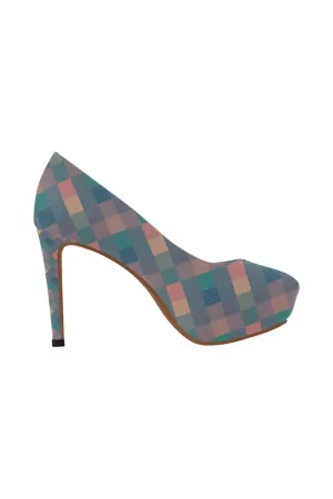 Pastel Pixels Women's High Heels